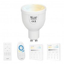 Milight Dual White LED lamp set met afstandsbediening 5W GU10