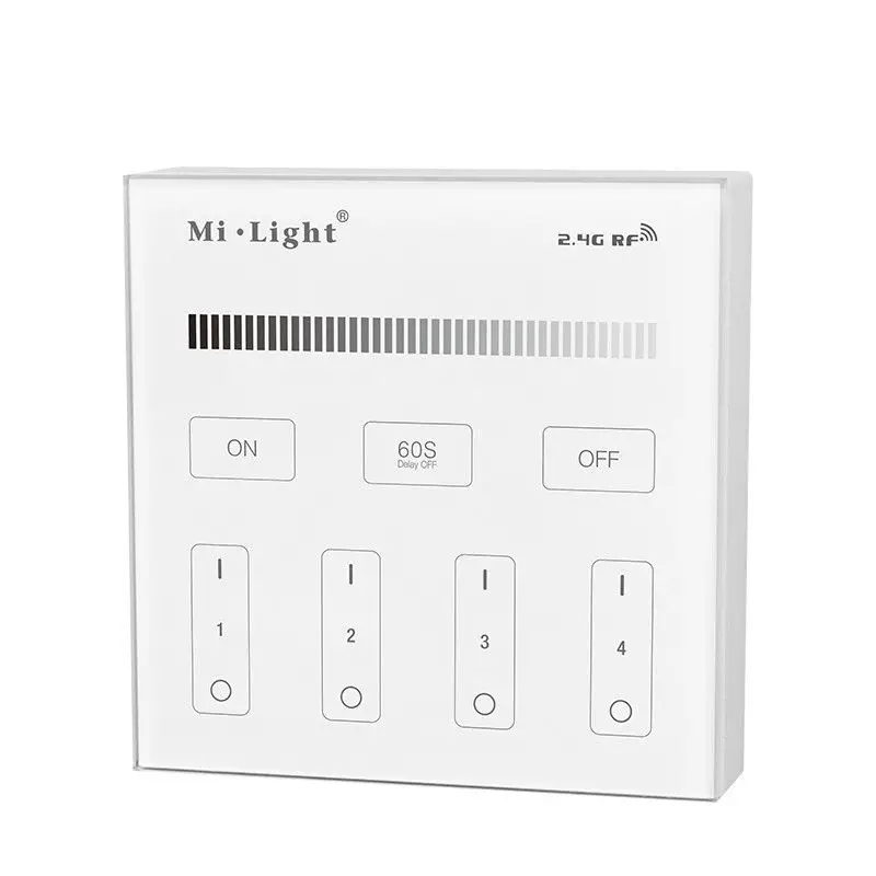 touch panel dimmer in zwart of wit 11