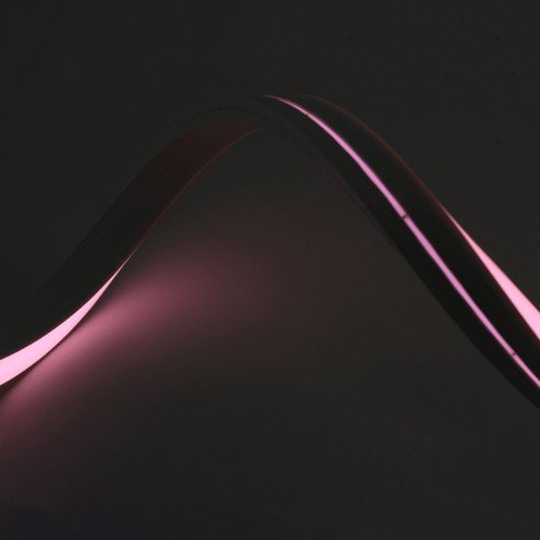 1 meter roze neon led flex maxi recht complete set neon verlichting 8 3