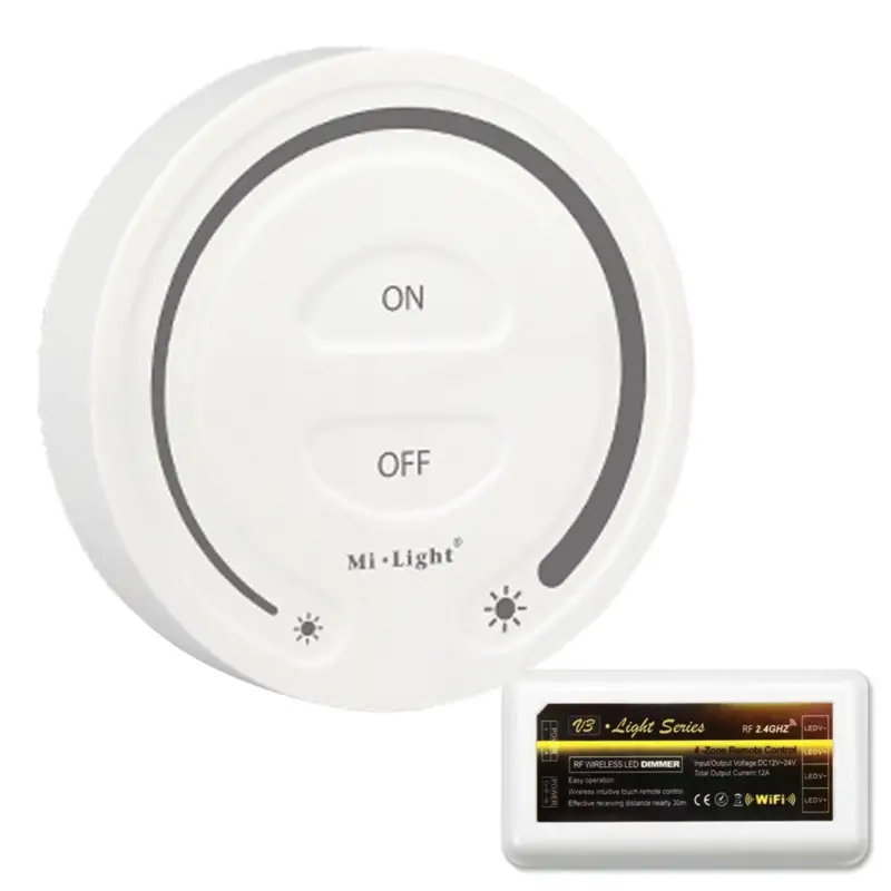 Draadloze Wifi Touch wanddimmer inclusief controller