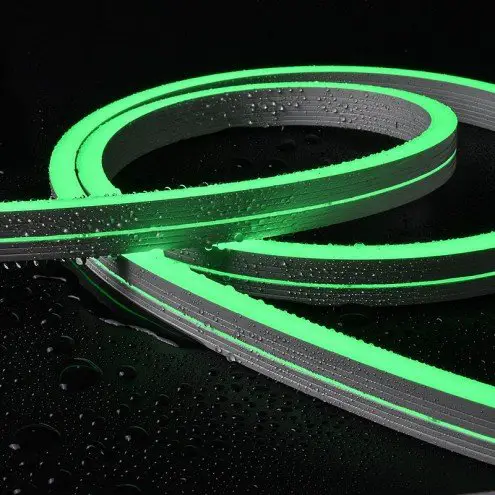 10 meter Neon Led Flex RGB Midi Recht losse strip 5