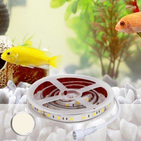 100 tm 150 cm aquarium LED strip Warm Wit 5