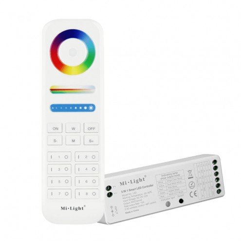 8-zone RF Touch afstandsbediening voor alle kleuren led strips - met controller