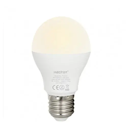 Dual White LED lamp set met afstandsbediening 6W E27 7
