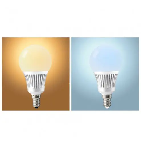 RGBWW LED lamp met afstandsbediening 5W E14 1 tot 4 lampen 5