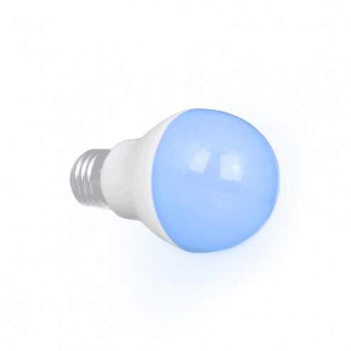 RGBWW LED lamp met afstandsbediening 6W E27 1 tot 4 lampen 5