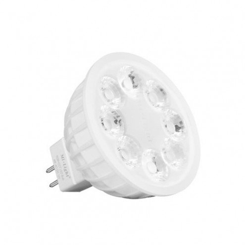 RGBWW LED spot met afstandsbediening 4W MR16 fitting 1 tot 4 spots 4