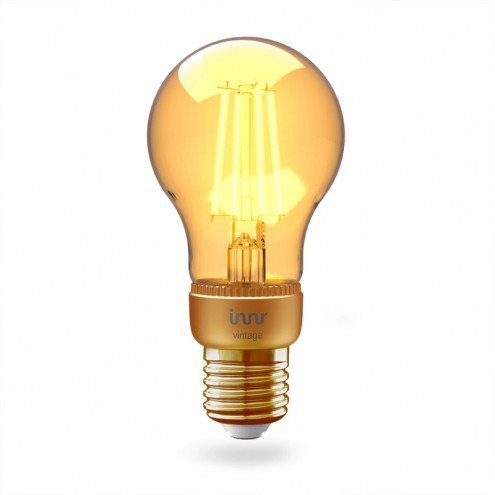 Slimme filament lamp met gouden coating en E27 fitting - Warm Witte lichtkleur - Bedienen met de Hue app