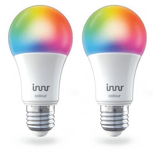 Voordeelset van 2 Slimme Innr LED lampen met E27 fitting - White and Color