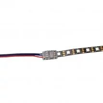 Koppelstuk tussen strip en kabel - WS2812b en WS2811 - solderen niet nodig