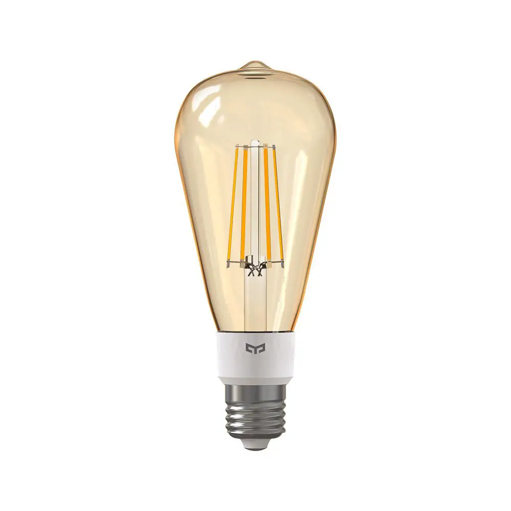 Yeelight slimme filament led lamp ST64 amberkleurig - E27 fitting - Warm Witte lichtkleur