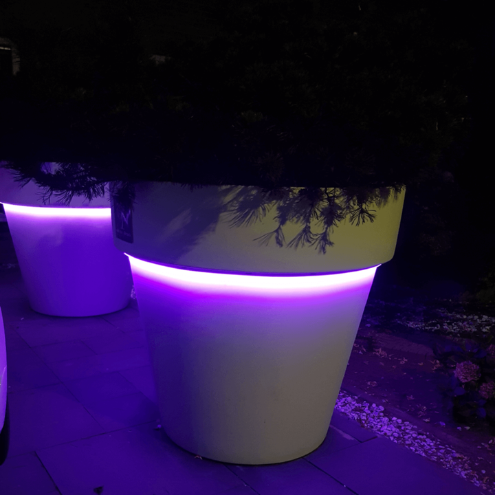 1 meter RGB Neon LED flex Midi Top View complete set neon verlichting 7