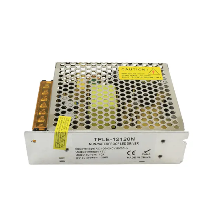 120W 12V 10A professionele voeding voor led strips 5