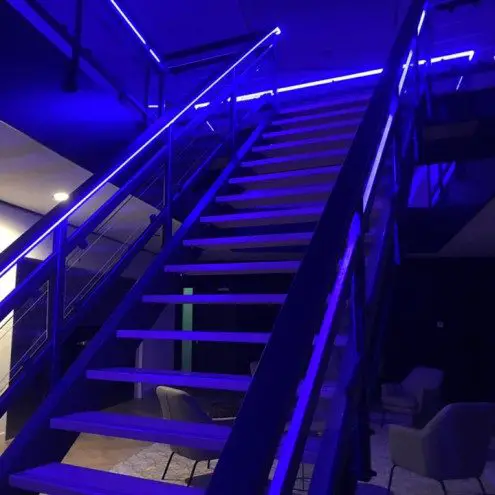 7 meter RGB Neon LED flex Maxi recht complete set neon verlichting 6