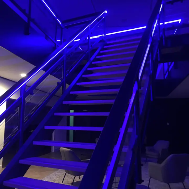 7 meter RGB Neon LED flex Maxi rond complete set neon verlichting 7