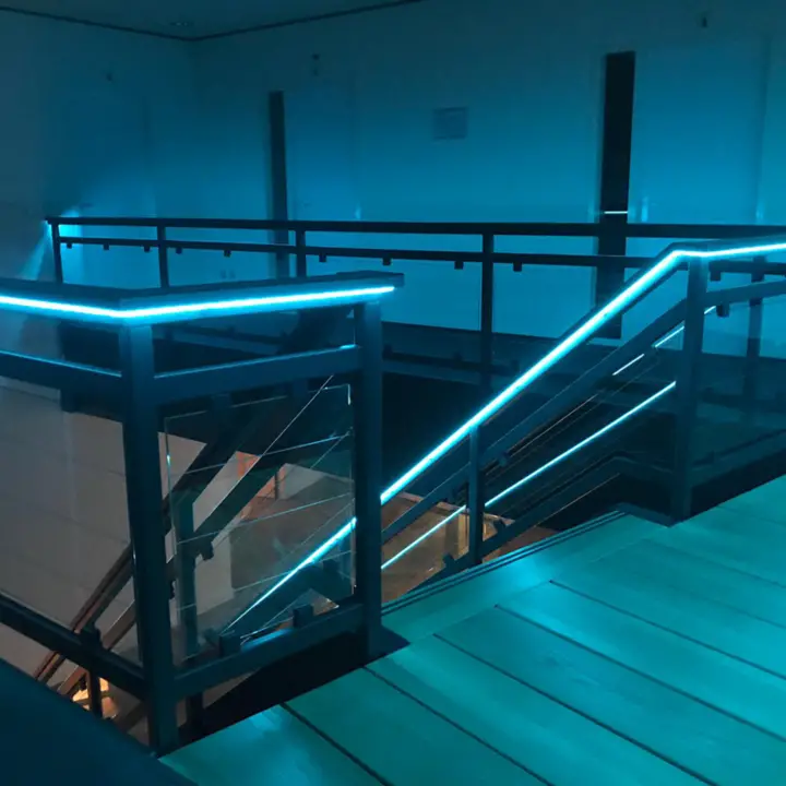 9 meter RGB Neon LED flex Maxi recht complete set neon verlichting 7