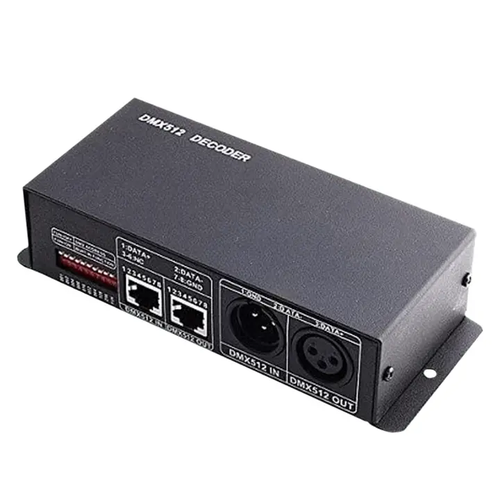 DMX controller voor RGB en RGBW led strips 7