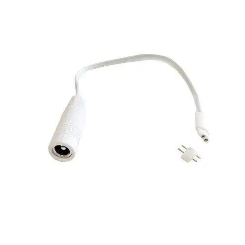 Kabel voor witte ledstrips met 2 pins stekker