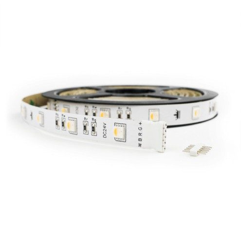 Led strip op batterij RGBW Basic complete set 4 meter 5