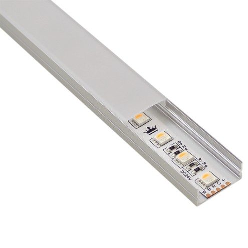 Led strip profiel breed opbouw laag 4 meter 4 1