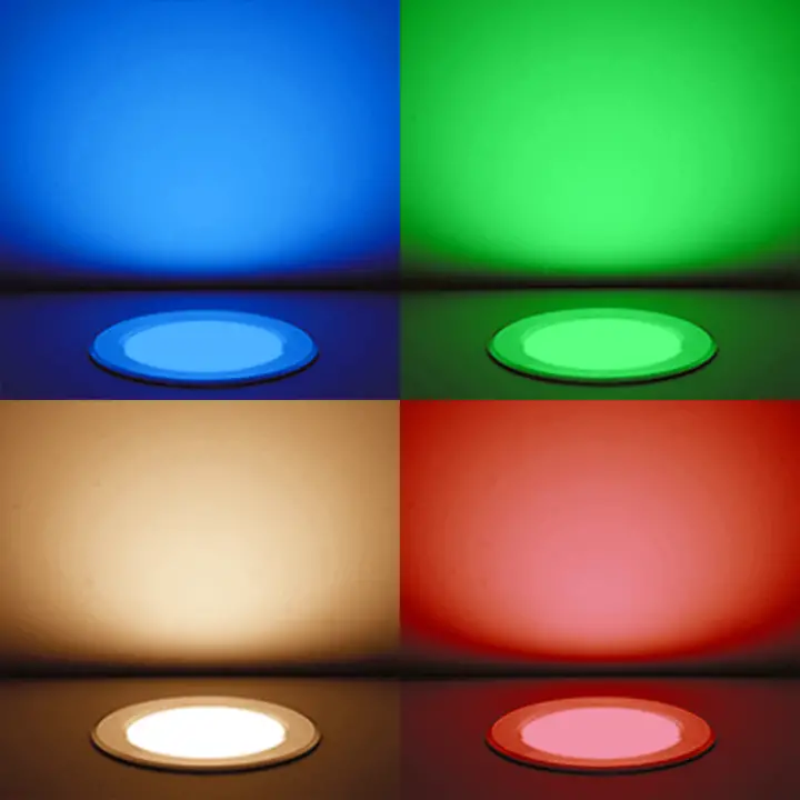 Milight RGBWW LED downlight inbouwspot 9 Watt 7