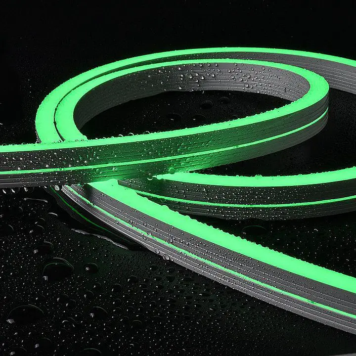 RGB Neon Led Flex maxi recht 1 meter losse strip 4