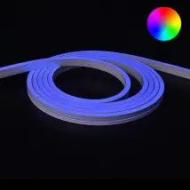 RGB Neon Led Flex maxi recht 7 meter - losse strip