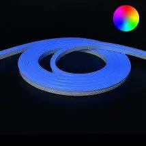 RGB Neon Led Flex maxi rond 10 meter - losse strip