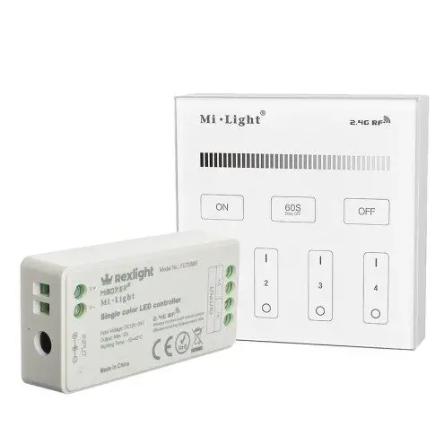 Touch panel draadloos inclusief dimmer