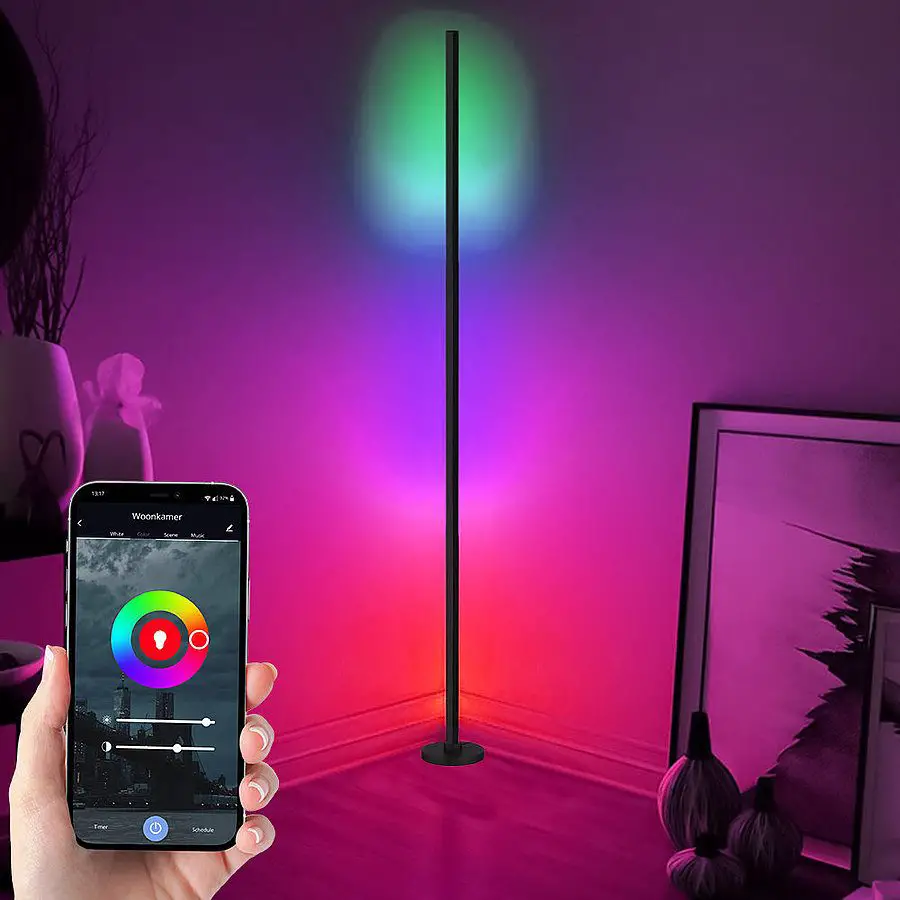 Tuya vloerlamp met dreamcolor ledstrip - DIY - Inclusief afstandsbediening