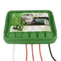 Waterdichte behuizing Dribox groen voor adapter en controller