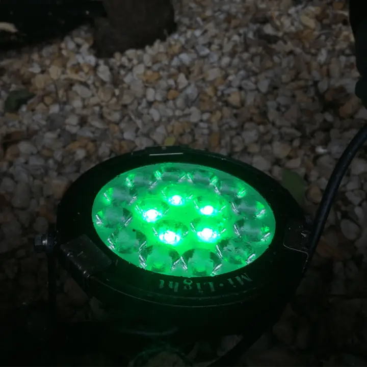 Wifi LED Tuinspot met RGBWW kleuren 9 watt 6