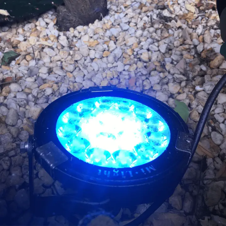 Wifi LED Tuinspot met RGBWW kleuren 9 watt 7